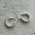 tweed pierce/earring